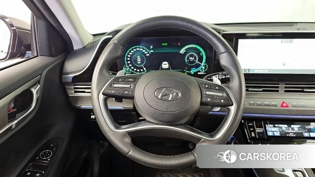 Hyundai The New Grandeur IG Hybrid 2022 Черный из Кореи, фото 4