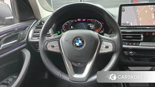 BMW X3 (G01) 2022 Черный из Кореи, фото 4