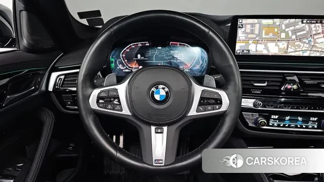 BMW 5 Series (G30) 2023 Черный из Кореи, фото 4