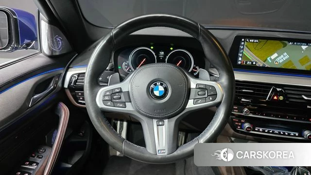 BMW 5 Series (G30) 2018 Синий из Кореи, фото 4