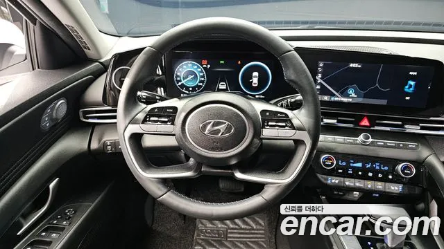 Hyundai Avante (CN7) 2021 Белый из Кореи, фото 4