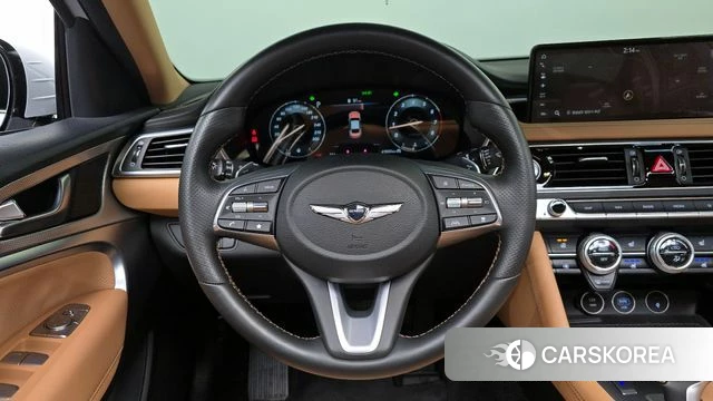 Genesis The New G70 2021 Светло-серебряный цвет из Кореи, фото 4