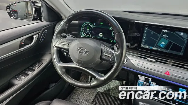 Hyundai The New Grandeur IG Hybrid 2021 Черный из Кореи, фото 4