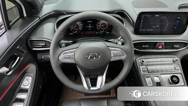 Hyundai The New Santa Fe 2021 Белый из Кореи, фото 4