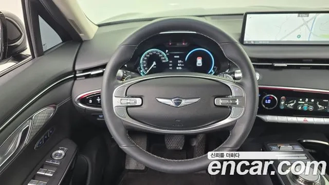 Genesis GV70 2022 Черный из Кореи, фото 4