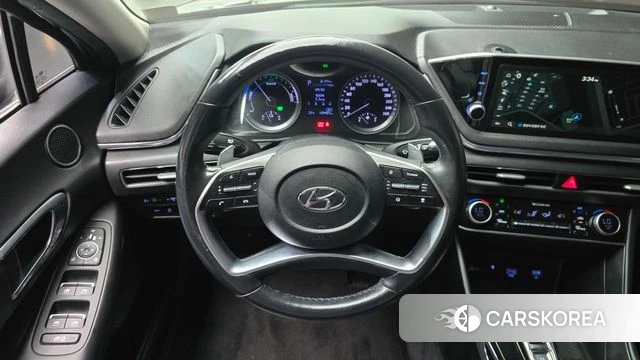 Hyundai Sonata Hybrid (DN8) 2020 Синий из Кореи, фото 4