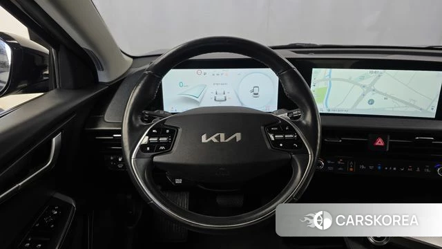 Kia EV6 2021 Синий из Кореи, фото 4
