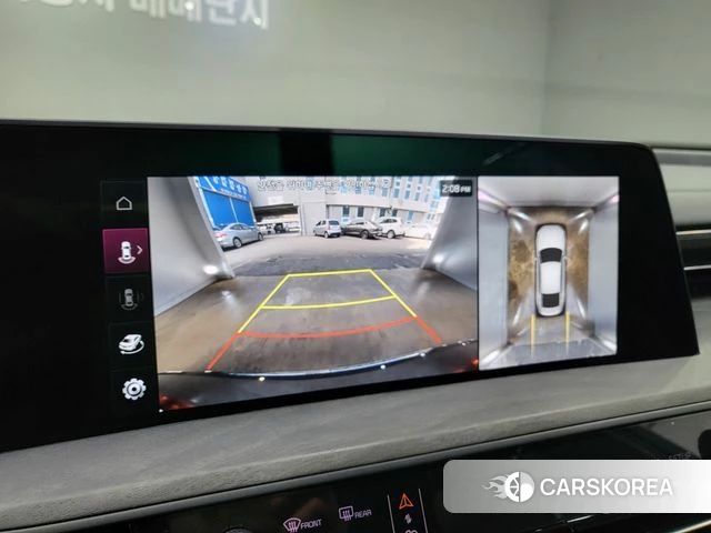 Kia K8 Hybrid 2021 Темно-зеленый из Кореи, фото 4