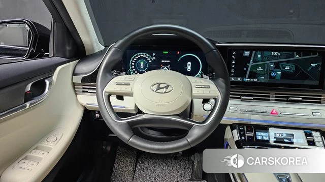 Hyundai The New Grandeur IG Hybrid 2022 Черный из Кореи, фото 4