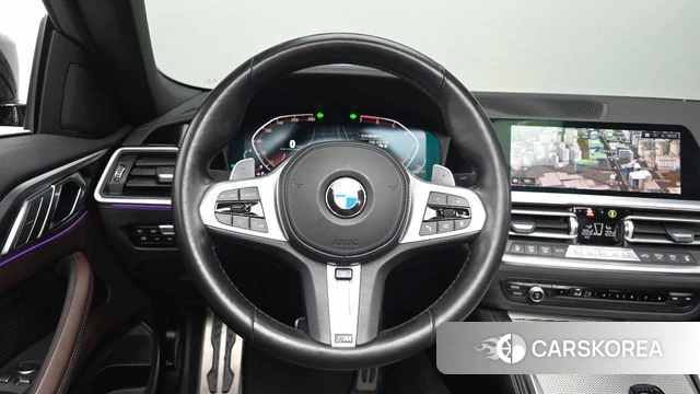 BMW 4 Series (G22) 2021 Черный из Кореи, фото 4