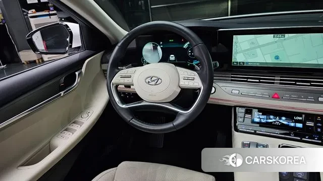 Hyundai The New Grandeur IG Hybrid 2021 Белый из Кореи, фото 4