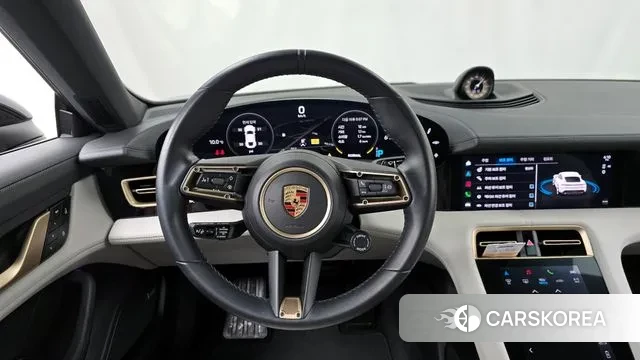 Porsche Taycan 2023 Черный из Кореи, фото 4