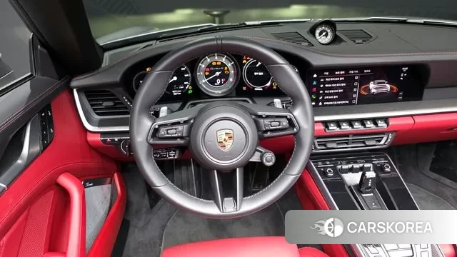 Porsche 911(992) 2023 Серебристо-серый из Кореи, фото 4