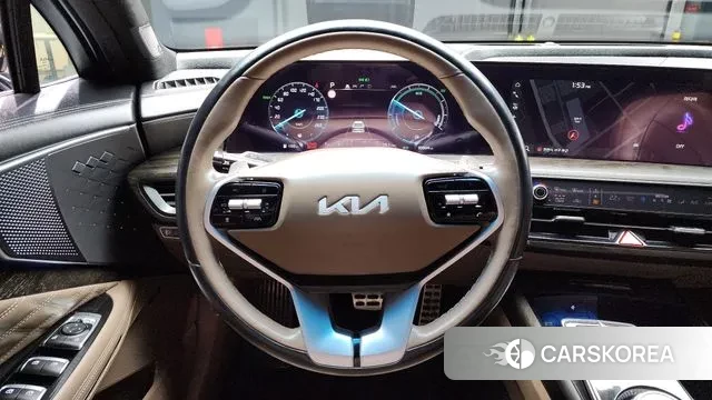 Kia K8 Hybrid 2021 Черный из Кореи, фото 4