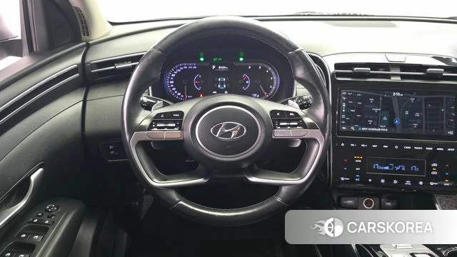 Hyundai Tucson (NX4) 2022 Серебристо-серый из Кореи, фото 4