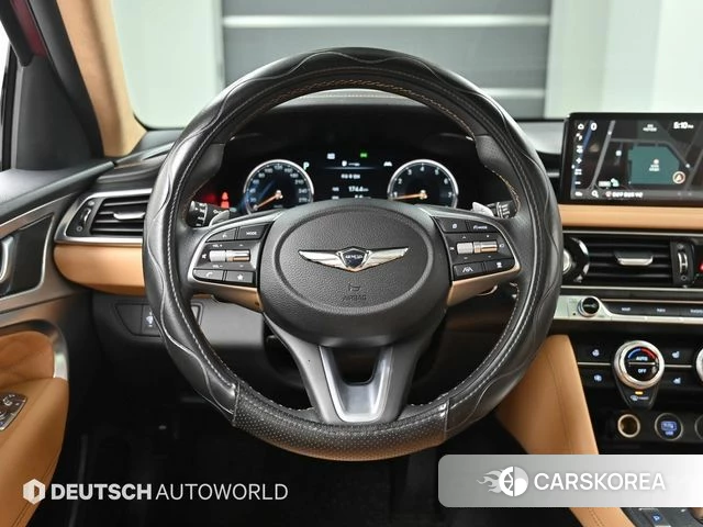 Genesis The New G70 2021 Красный из Кореи, фото 4