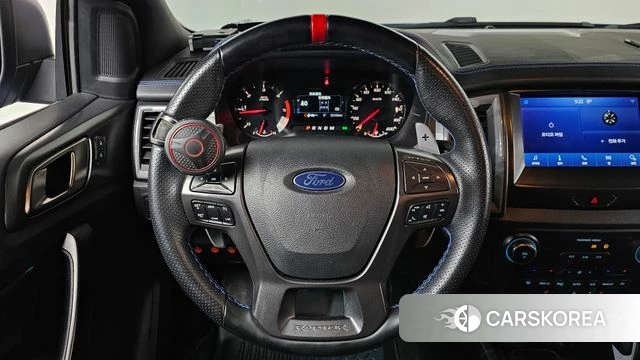 Ford Ranger 3rd Generation 2021 Небесно-голубой из Кореи, фото 4