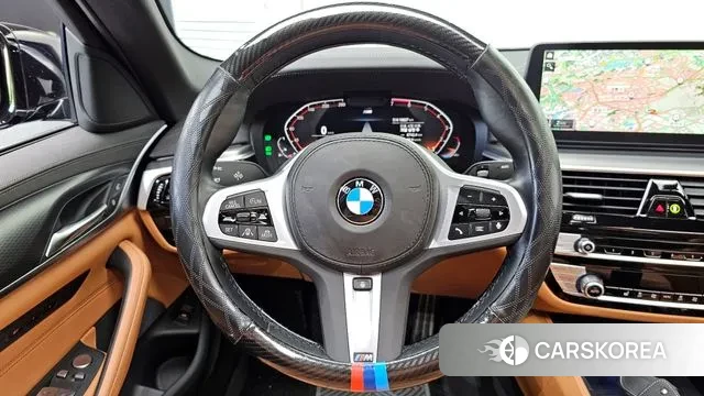 BMW 5 Series (G30) 2023 Черный из Кореи, фото 4