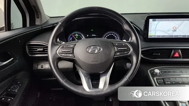 Hyundai The New Santa Fe 2021 Белый из Кореи, фото 4