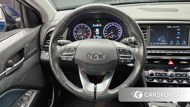 Hyundai The New Avante AD 2018 Синий из Кореи, фото 4