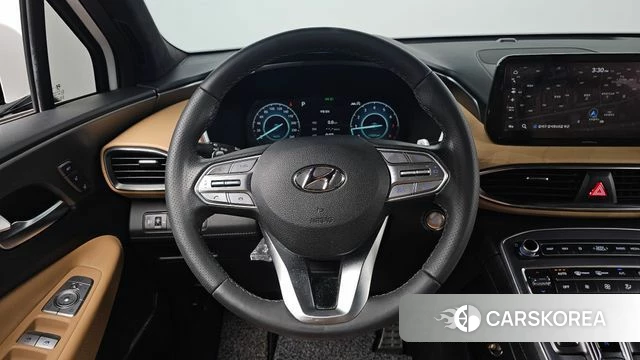 Hyundai The New Santa Fe 2022 Белый из Кореи, фото 4