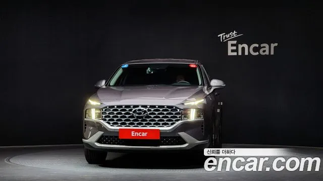 Hyundai The New Santa Fe 2021 Серый из Кореи, фото 4