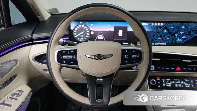 Genesis GV70 2024 Синий из Кореи, фото 4