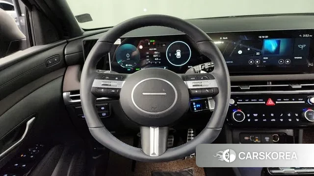 Hyundai The New Tucson Hybrid (NX4) 2025 Серый из Кореи, фото 4