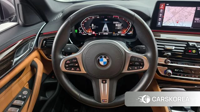 BMW 5 Series (G30) 2021 Серый из Кореи, фото 4