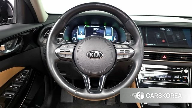 Kia K7 Premier Hybrid 2021 Черный из Кореи, фото 4