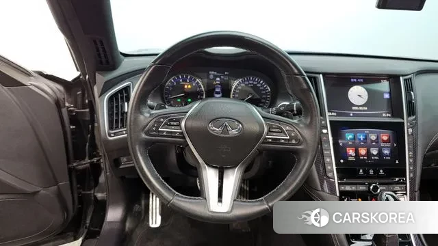 Infiniti Q60 (CV37) 2018 Черный из Кореи, фото 4