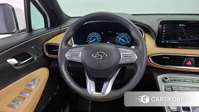 Hyundai The New Santa Fe 2023 Белый из Кореи, фото 4