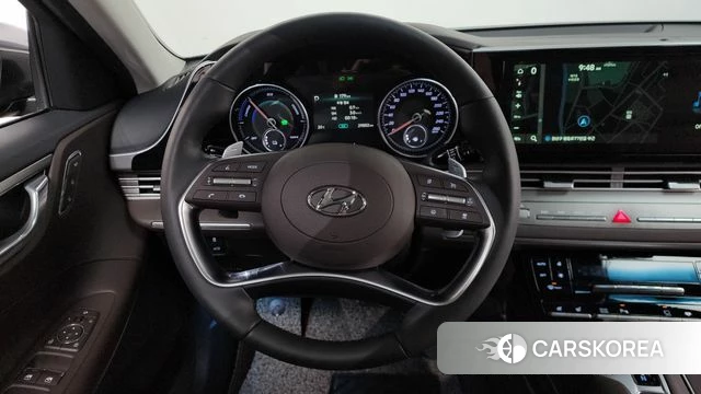 Hyundai The New Grandeur IG Hybrid 2020 Серый из Кореи, фото 4