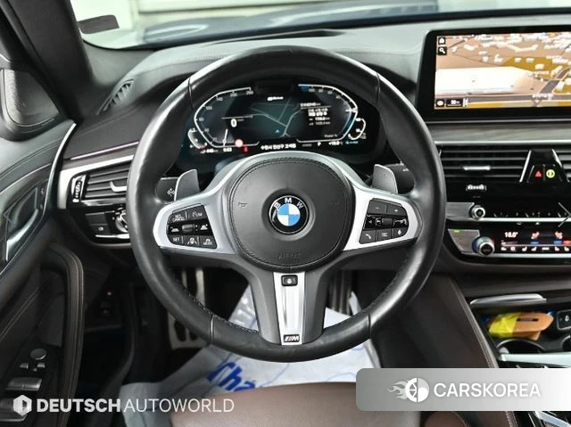 BMW 5 Series (G30) 2020 Синий из Кореи, фото 4