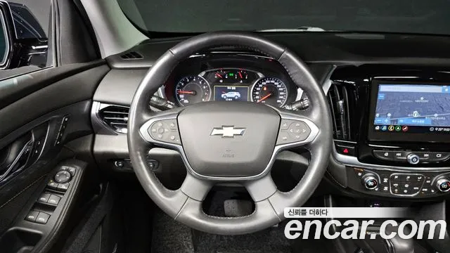 Chevrolet (GM Daewoo) Traverse 2021 Черный из Кореи, фото 4