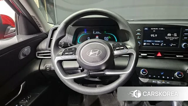 Hyundai The New Avante Hybrid (CN7) 2023 Красный из Кореи, фото 4