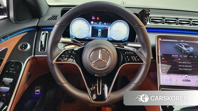 Mercedes-Benz S-Class W223 2022 Коричневый из Кореи, фото 4