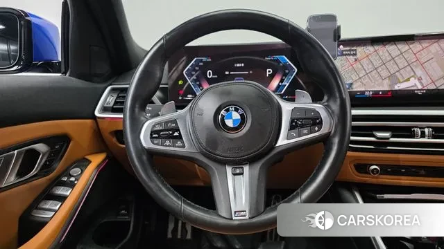 BMW 3 Series (G20) 2023 Синий из Кореи, фото 4