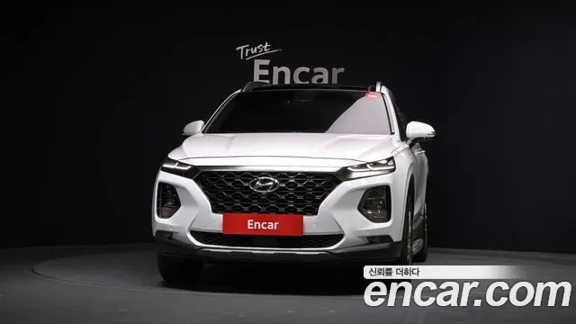 Hyundai Santa Fe TM 2018 Белый из Кореи, фото 4