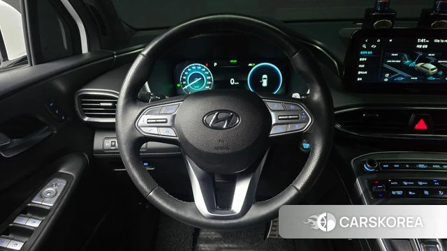 Hyundai The New Santa Fe 2023 Белый из Кореи, фото 4