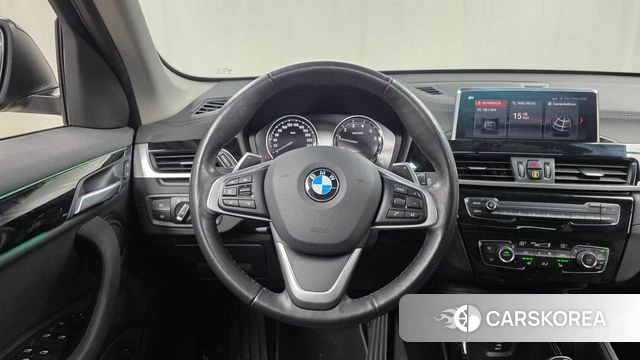 BMW X1 (F48) 2022 Черный из Кореи, фото 4
