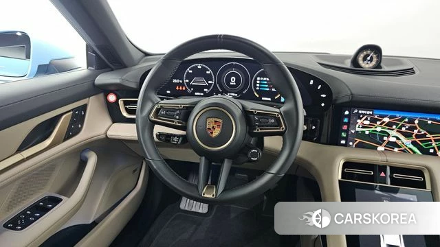 Porsche Taycan 2023 Синий из Кореи, фото 4