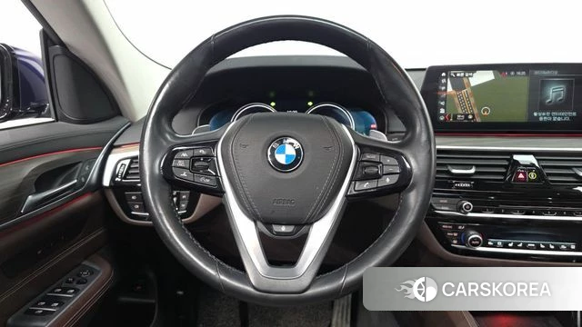 BMW 6 Series GT (G32) 2018 Синий из Кореи, фото 4
