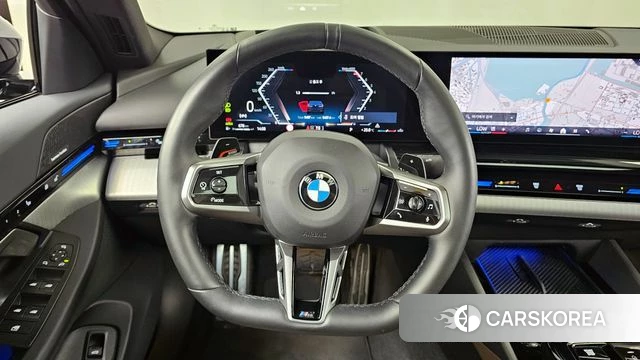 BMW 5 Series (G60) 2024 Черный из Кореи, фото 4