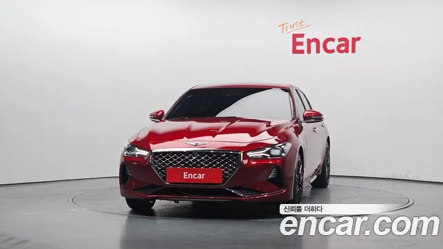 Genesis G70 2018 Красный из Кореи, фото 4