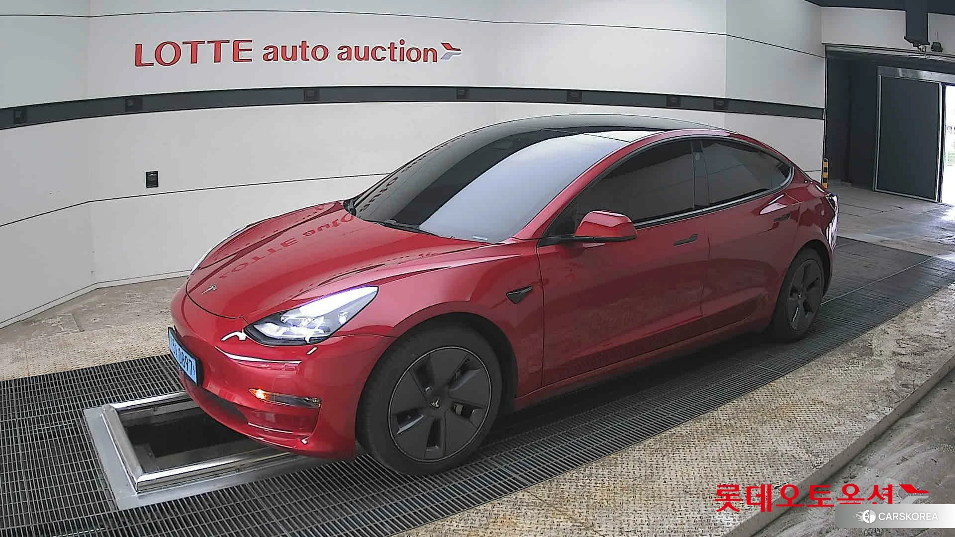 Tesla Model 3 Long Range 2022 Red Multi-coat из Кореи, фото 3