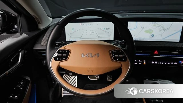 Kia EV6 2023 Черный из Кореи, фото 4