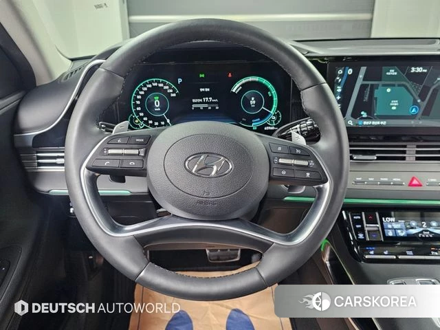 Hyundai The New Grandeur IG Hybrid 2021 Черный из Кореи, фото 4