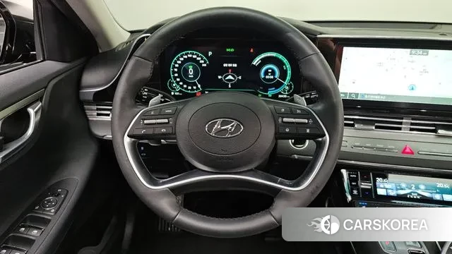 Hyundai The New Grandeur IG Hybrid 2021 Серый из Кореи, фото 4