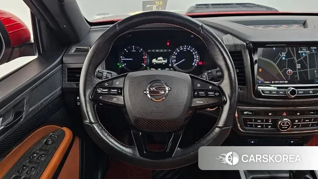 Ssangyong The New Rexton Sports Cannes 2021 Красный из Кореи, фото 4